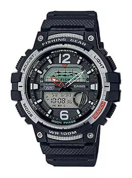 Японские наручные мужские часы Casio WSC-1250H-1AVEF. Коллекция Digital
