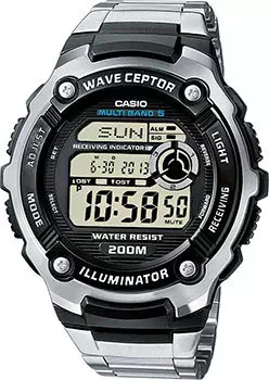 Японские наручные мужские часы Casio WV-200RD-1AEF. Коллекция Radio Controlled