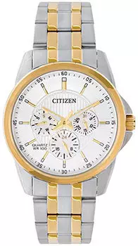 Японские наручные мужские часы Citizen AG8344-57B. Коллекция Basic