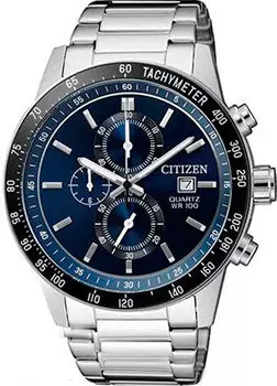 Японские наручные мужские часы Citizen AN3600-59L. Коллекция Chronograph