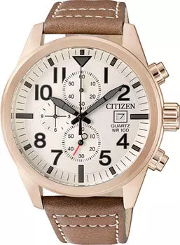 Японские наручные мужские часы Citizen AN3623-02A. Коллекция Chronograph