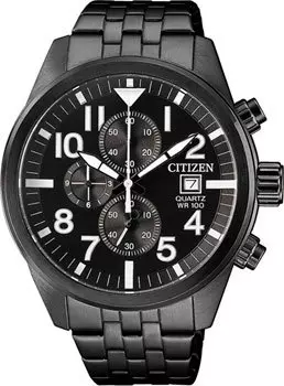 Японские наручные мужские часы Citizen AN3625-58E. Коллекция Chronograph