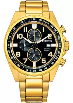 Японские наручные мужские часы Citizen AN3652-55E. Коллекция Chronograph