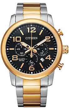 Японские наручные мужские часы Citizen AN8054-50E. Коллекция Chronograph