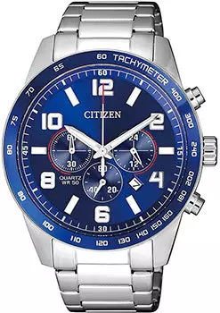 Японские наручные мужские часы Citizen AN8161-50L. Коллекция Chronograph