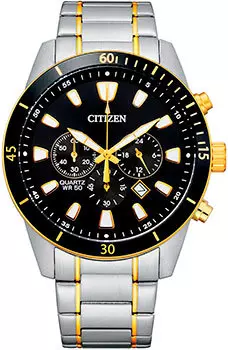 Японские наручные мужские часы Citizen AN8184-89E. Коллекция Chronograph