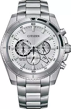 Японские наручные мужские часы Citizen AN8200-50A. Коллекция Chronograph