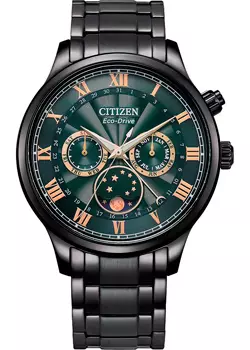 Японские наручные мужские часы Citizen AP1055-87X. Коллекция Eco-Drive
