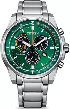 Японские наручные мужские часы Citizen AT1190-87X. Коллекция Eco-Drive