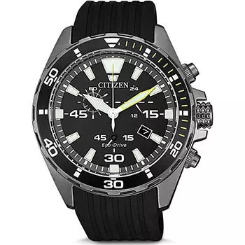 Японские наручные мужские часы Citizen AT2437-13E. Коллекция Eco-Drive