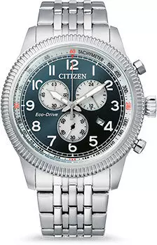 Японские наручные мужские часы Citizen AT2460-89L. Коллекция Eco-Drive