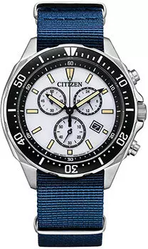 Японские наручные мужские часы Citizen AT2500-19A. Коллекция Chronograph