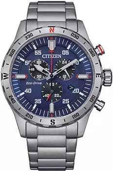 Японские наручные мужские часы Citizen AT2520-89L. Коллекция Eco-Drive