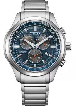 Японские наручные мужские часы Citizen AT2530-85L. Коллекция Super Titanium