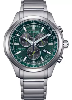 Японские наручные мужские часы Citizen AT2530-85X. Коллекция Super Titanium