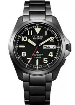 Японские наручные мужские часы Citizen AT6085-50E. Коллекция Promaster