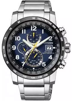 Японские наручные мужские часы Citizen AT8124-91L. Коллекция Eco-Drive