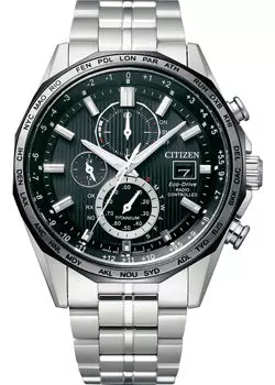 Японские наручные мужские часы Citizen AT8218-81E. Коллекция Radio Controlled
