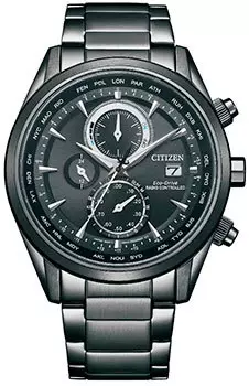 Японские наручные мужские часы Citizen AT8265-81E. Коллекция Radio Controlled