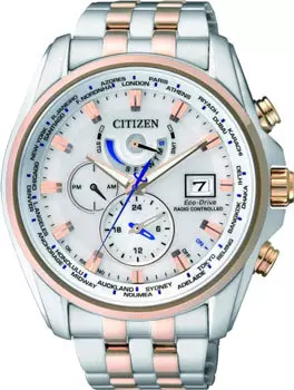 Японские наручные мужские часы Citizen AT9034-54A. Коллекция Eco-Drive