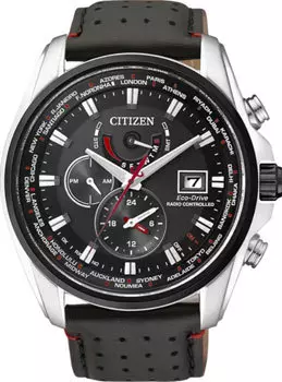 Японские наручные мужские часы Citizen AT9036-08E. Коллекция Eco-Drive