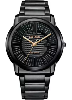 Японские наручные мужские часы Citizen AW1217-83E. Коллекция Eco-Drive