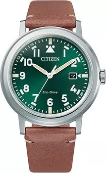 Японские наручные мужские часы Citizen AW1620-13X. Коллекция Eco-Drive