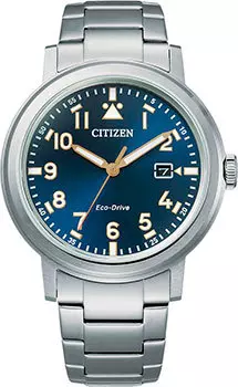 Японские наручные мужские часы Citizen AW1620-81L. Коллекция Eco-Drive