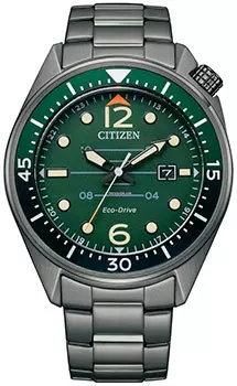Японские наручные мужские часы Citizen AW1717-81X. Коллекция Eco-Drive