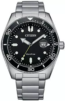 Японские наручные мужские часы Citizen AW1760-81E. Коллекция Eco-Drive