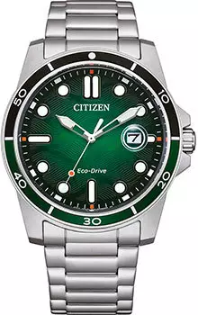 Японские наручные мужские часы Citizen AW1811-82X. Коллекция Eco-Drive
