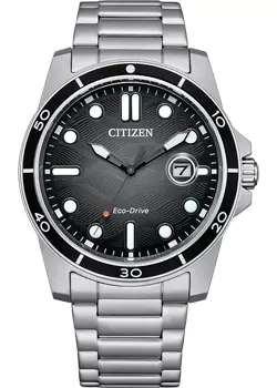 Японские наручные мужские часы Citizen AW1816-89E. Коллекция Eco-Drive