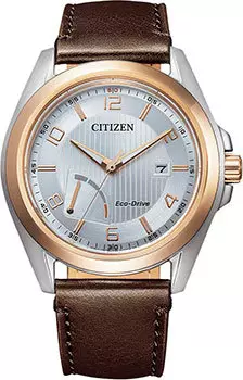 Японские наручные мужские часы Citizen AW7056-11A. Коллекция Eco-Drive