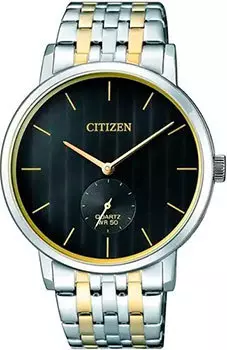 Японские наручные мужские часы Citizen BE9174-55E. Коллекция Basic
