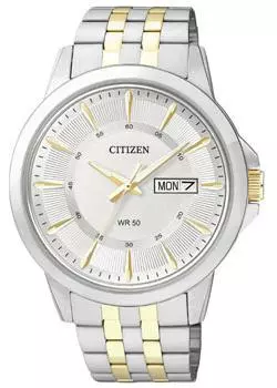 Японские наручные мужские часы Citizen BF2018-52AE. Коллекция Basic