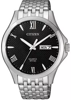 Японские наручные мужские часы Citizen BF2020-51E. Коллекция Basic