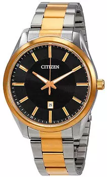 Японские наручные мужские часы Citizen BI1034-52E. Коллекция Basic