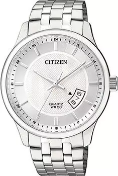 Японские наручные мужские часы Citizen BI1050-81A. Коллекция Basic