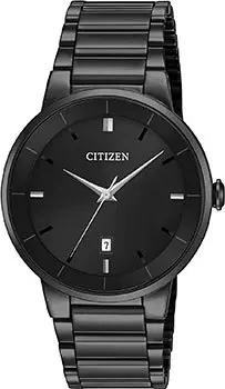 Японские наручные мужские часы Citizen BI5017-50E. Коллекция Classic