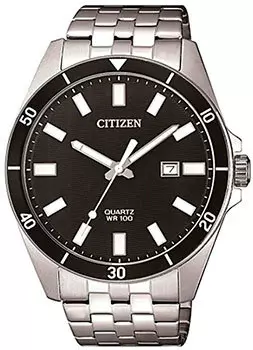 Японские наручные мужские часы Citizen BI5050-54E. Коллекция Classic