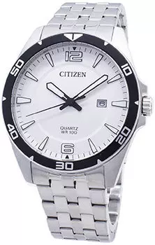 Японские наручные мужские часы Citizen BI5051-51A. Коллекция Classic