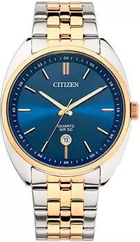 Японские наручные мужские часы Citizen BI5096-53L. Коллекция Basic