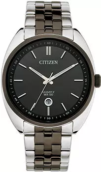 Японские наручные мужские часы Citizen BI5098-58E. Коллекция Basic