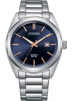 Японские наручные мужские часы Citizen BI5110-54H. Коллекция Basic