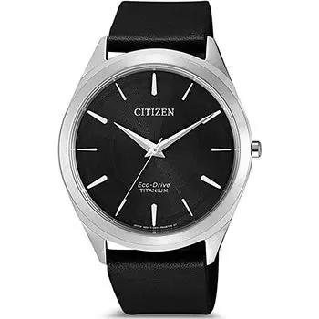 Японские наручные мужские часы Citizen BJ6520-15E. Коллекция Titanium