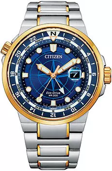 Японские наручные мужские часы Citizen BJ7144-52L. Коллекция Eco-Drive