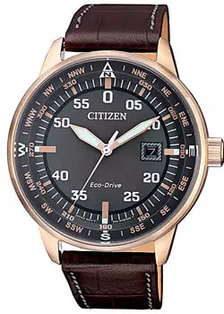 Японские наручные мужские часы Citizen BM7393-16H. Коллекция Eco-Drive