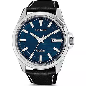 Японские наручные мужские часы Citizen BM7470-17L. Коллекция Titanium