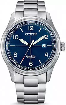 Японские наручные мужские часы Citizen BM7570-80L. Коллекция Super Titanium