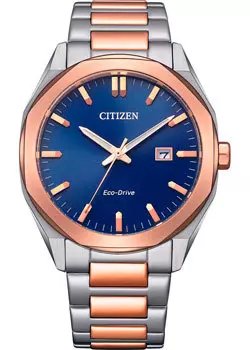 Японские наручные мужские часы Citizen BM7606-84L. Коллекция Eco-Drive